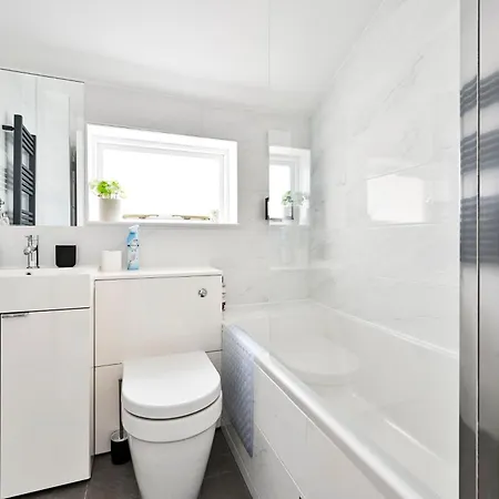 Appartamento New Chic 3-Bed Flat In Clapham Londra Esterno foto